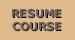Resume Course